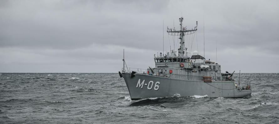 Латвийские морские силы примут участие в международном учении “Baltic MCM Squadex 22”
