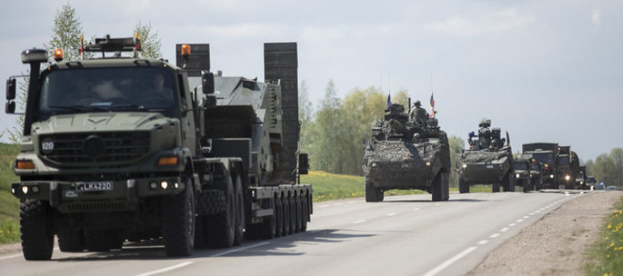 Начнётся учение Боевой группы расширенного присутствия НАТО в Литве «Rising Griffin»