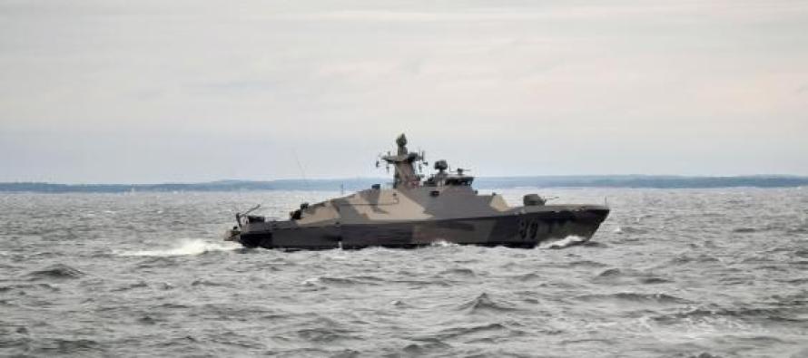 Финские военные корабли участвуют в учении ВМС Швеции «Marinens vårövning»