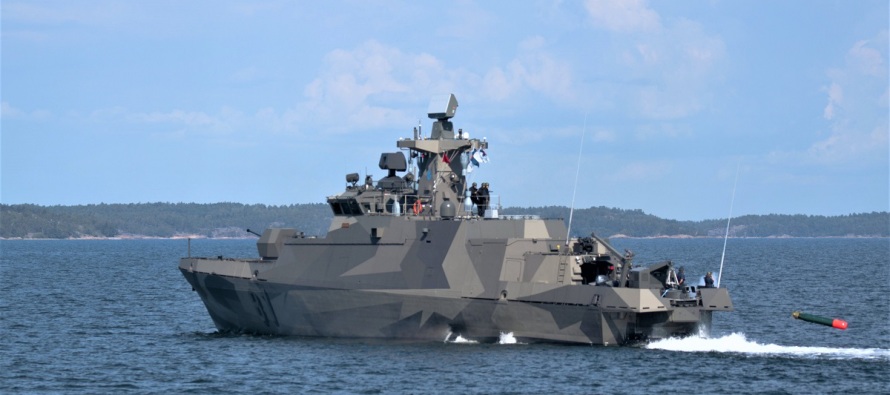 Совместное учение по противолодочным военным действиям ВМФ Финляндии и Швеции