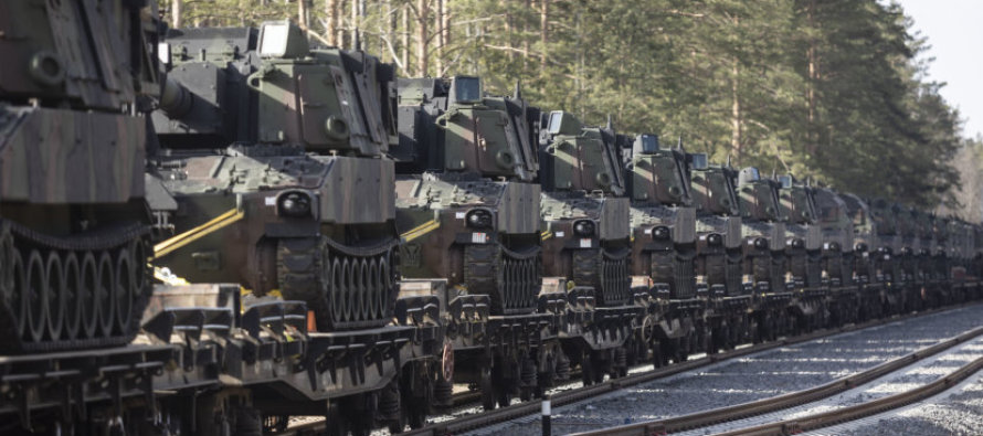 В Литву прибыло подразделение полевой артиллерии Армии США