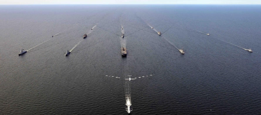 В Балтийском море проходит крупнейшее военно-морское учение НАТО BALTOPS 22