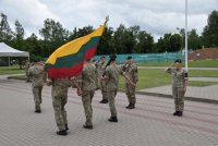 Первая женщина – командир батальона в Литовских вооружённых силах