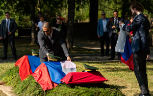 Перезахоронение офицеров в Екабпилсе