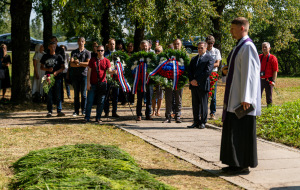 Перезахоронение офицеров в Екабпилсе